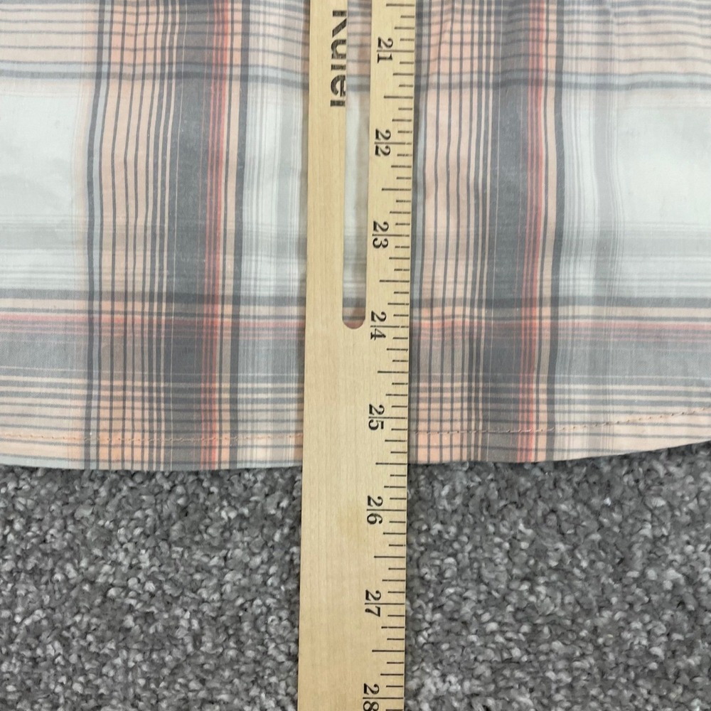 Carhartt Button Down Shirt‎ Womens Extra Small Roll Sleeve Plaid Western - Picture 10 of 16